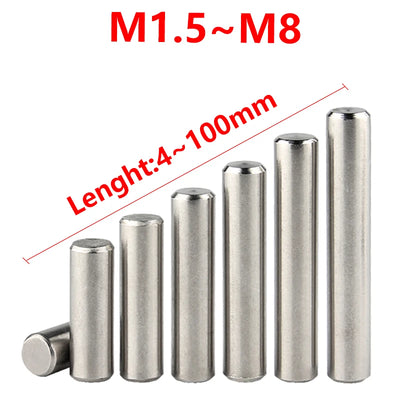 Wholesale Custom Machining Flat Vent Pull Out M1.5-M12 Stainless Steel 7067 11mm Dowel Pin 316l
